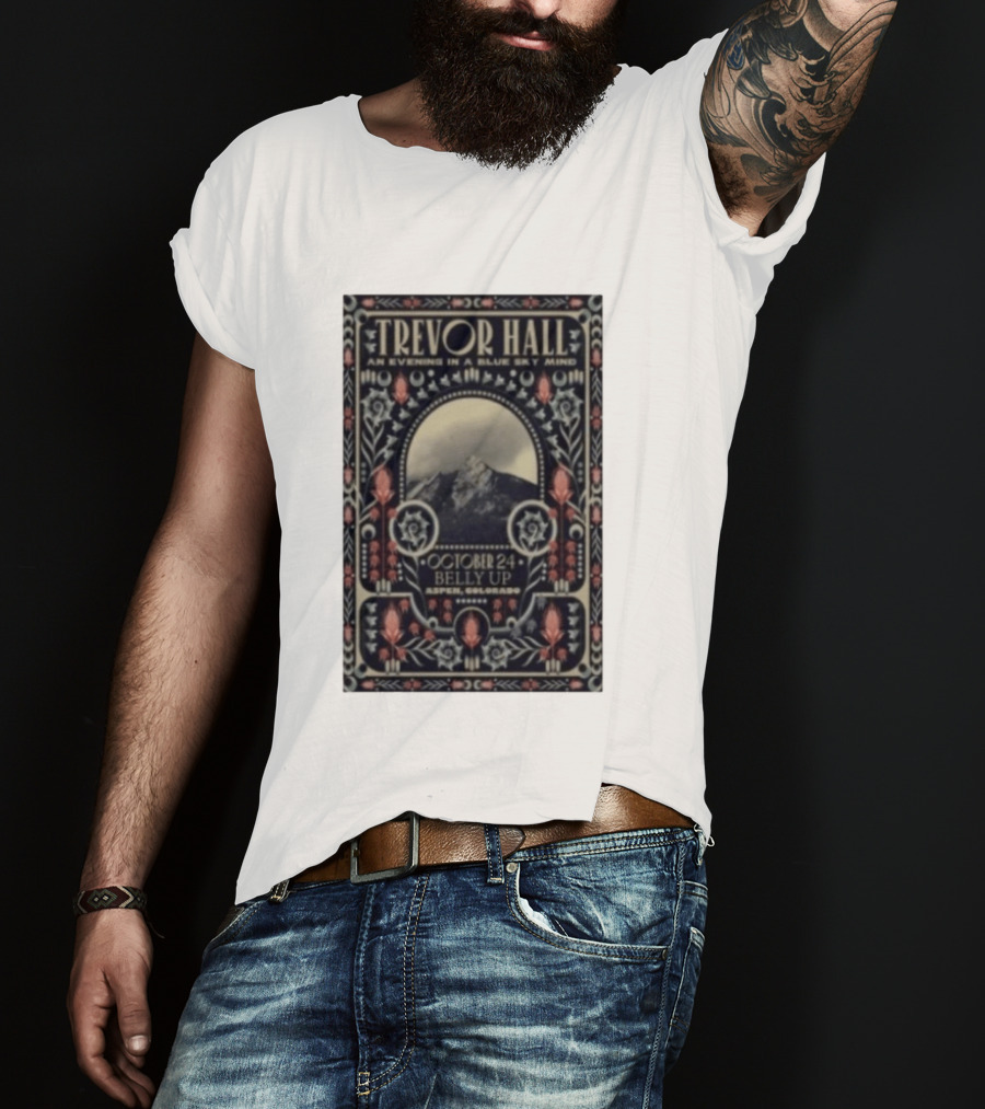 Trevor Hall An Evening In A Blue Sky Mind At Belly Up Aspen Colorado October 24 2025 T-Shirt