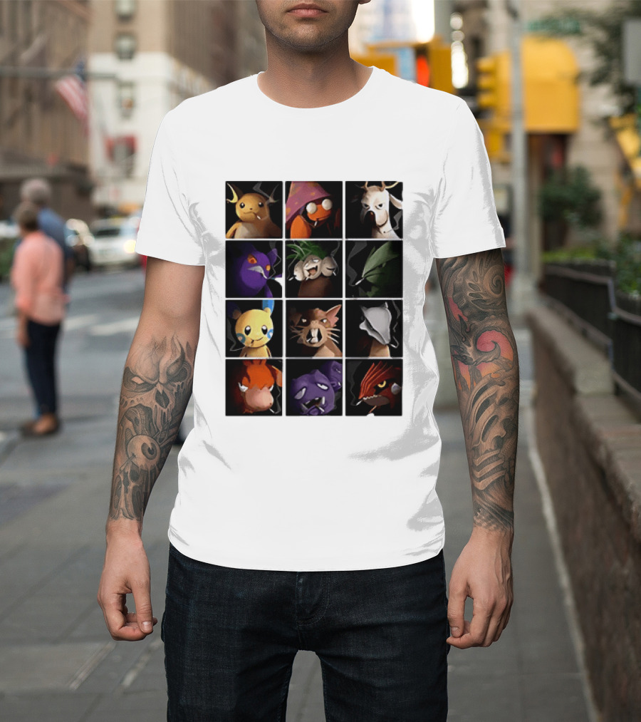 Pokemon Characters It Looks Just As Stupid When You Do It Smoking T-Shirt