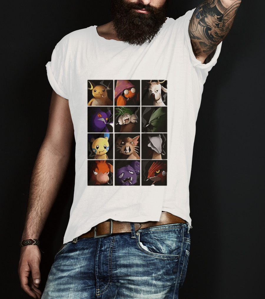 Pokemon Characters It Looks Just As Stupid When You Do It Smoking T-Shirt