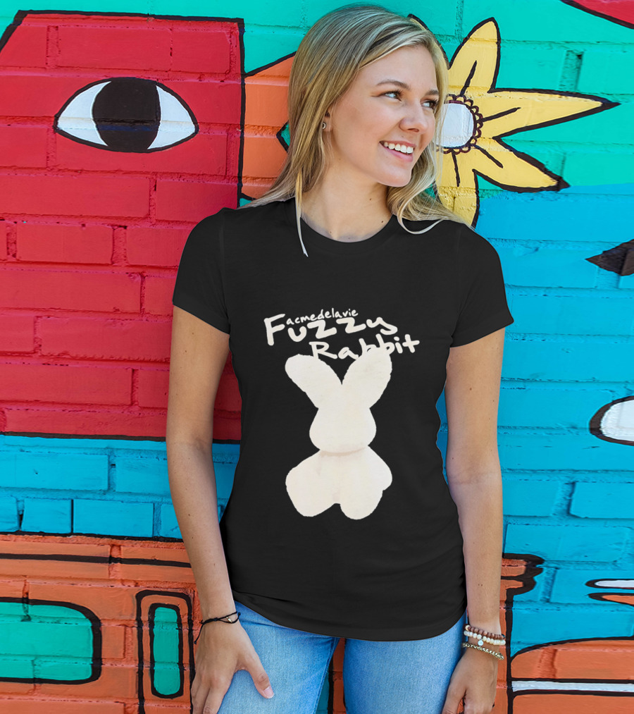 Acme De La Vie Fuzzy Rabbit ADLV Streetwear Bunny T-Shirt
