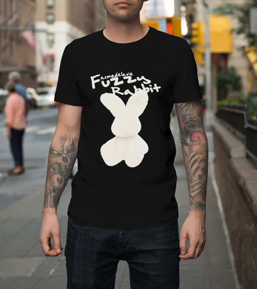 Acme De La Vie Fuzzy Rabbit ADLV Streetwear Bunny T-Shirt