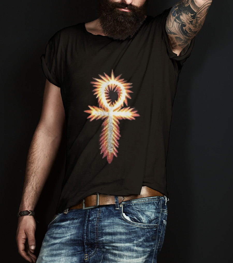 Erykah Badu Mama's Gun Album Cover Ankh T-Shirt