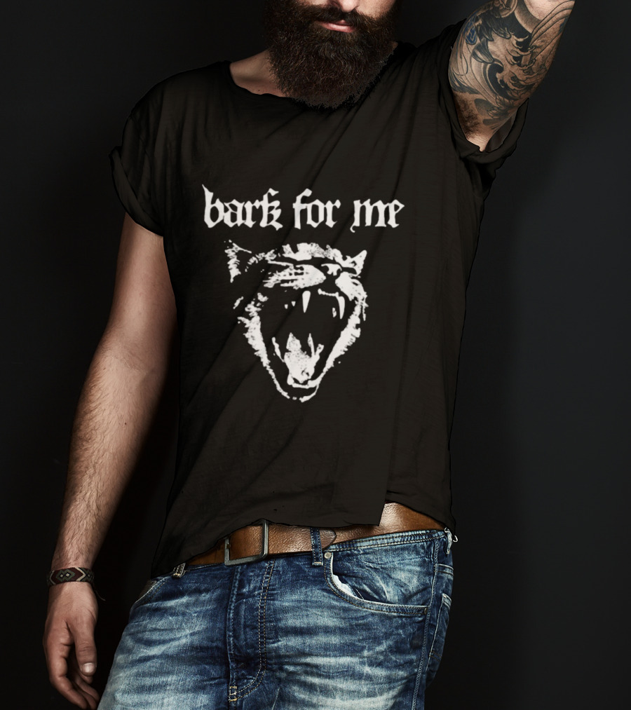 Bark For Me Fierce Panther Roaring Loudly T-Shirt