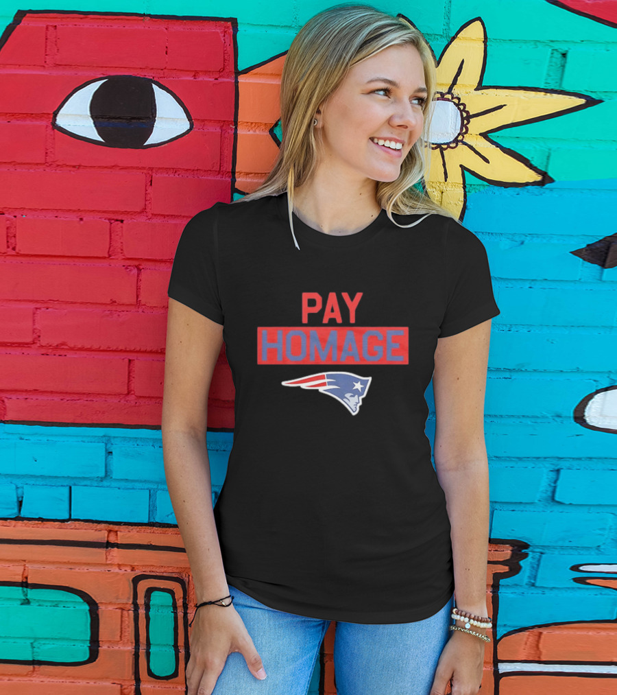 New England Patriots Pay Homage T-Shirt