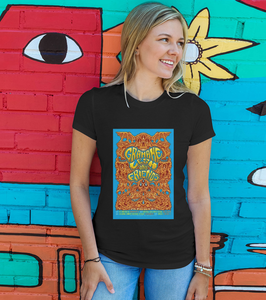 Grahame Lesh And Friends Tour August 2026 Hamilton Annapolis Ridgefield Buchanan Common Garcia's T-Shirt