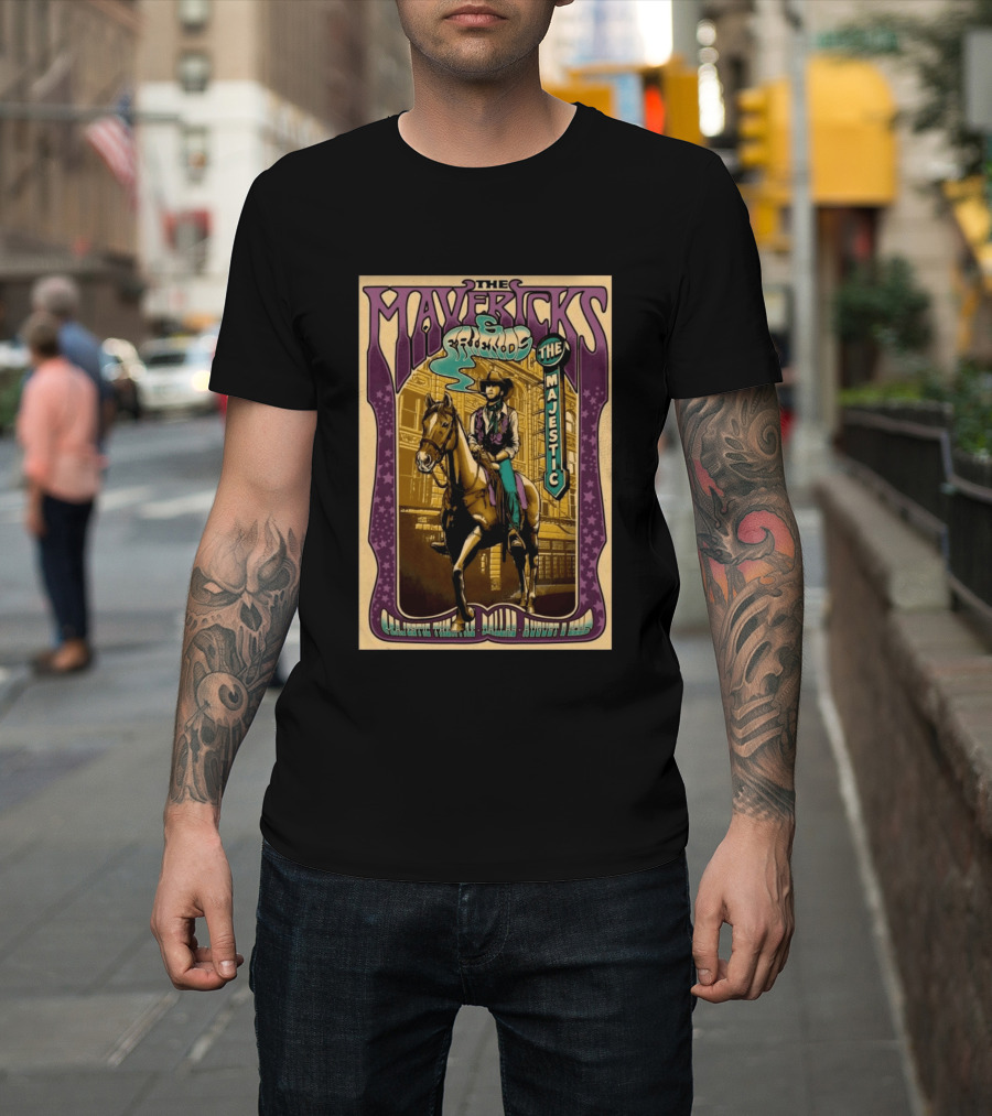 The Mavericks Majestic Theatre Dallas August 8 2026 Tour T-Shirt