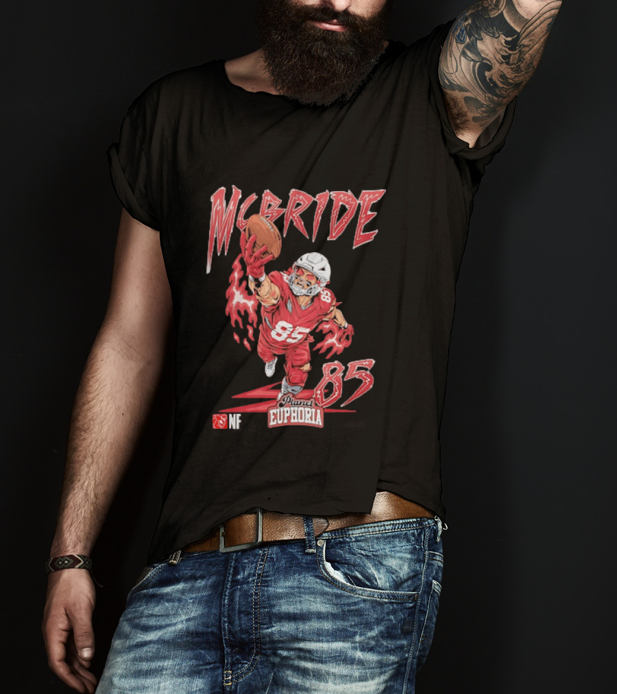 Trey McBride 85 Arizona Cardinals NFL Planet Euphoria T-Shirt