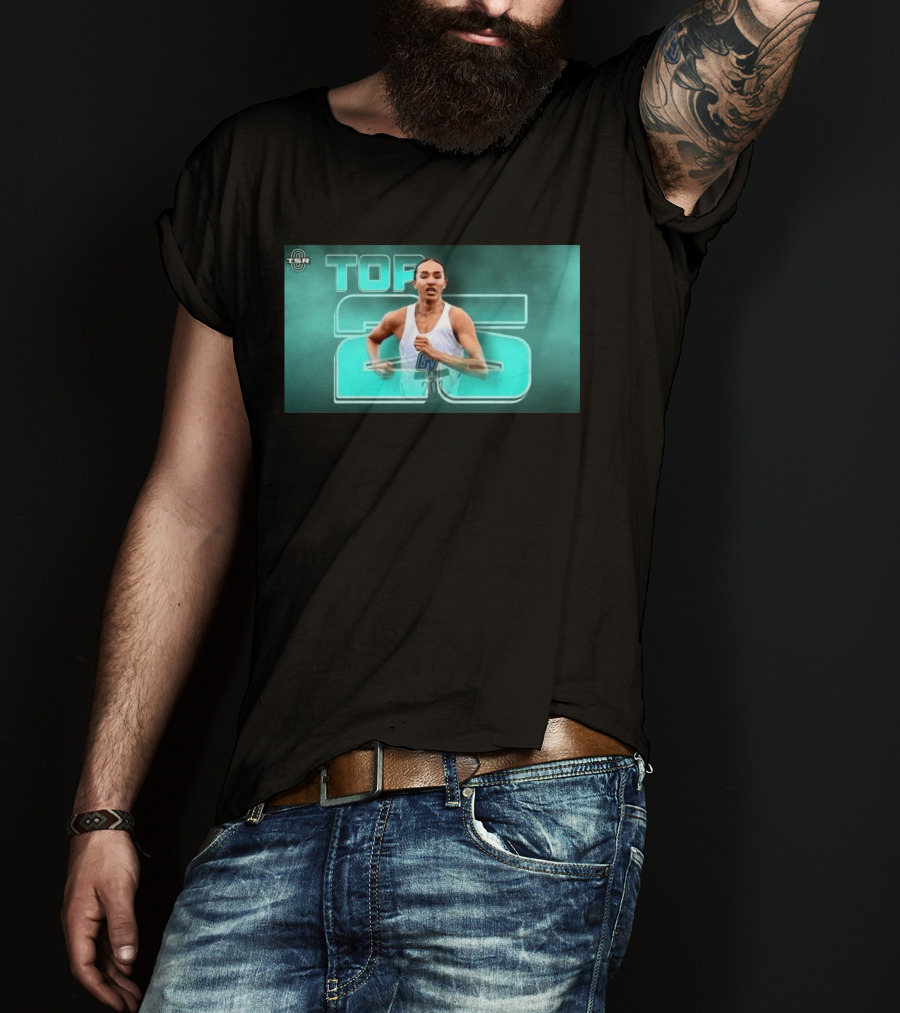 TSR Top 25 Rankings 2026 NCAA Preseason D2 Báhozhóni Church GV T-Shirt