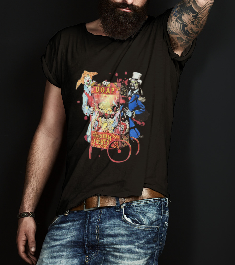 UOAP Popcorn Treats Insane Clown Posse Carnival T-Shirt