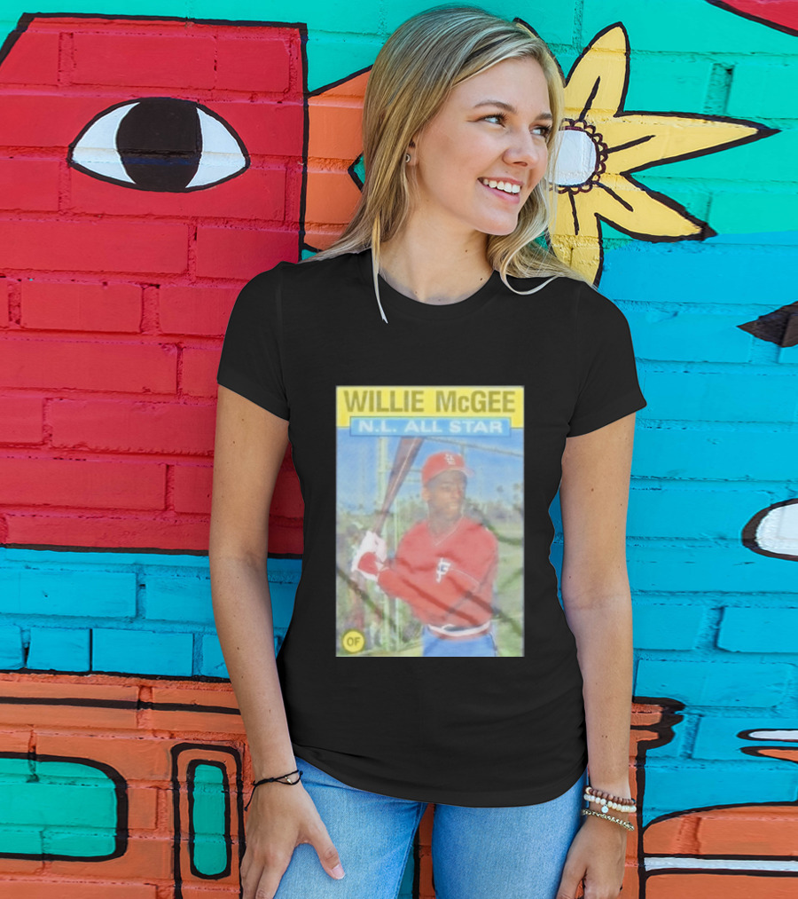 WILLIE McGEE N.L. ALL STAR OF T-Shirt