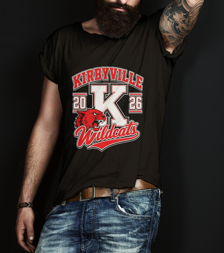 Kirbyville Wildcats K 2026 School Spirit T-Shirt