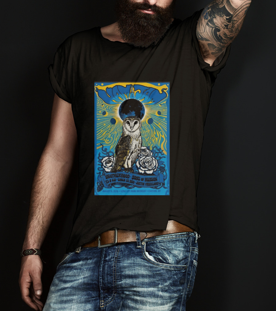 Vampay August 8 2026 Brotherhood Sons Of Hudson Long Lot Farm Chester NY & Co Circa 22 Duo Justin Vreeland T-Shirt
