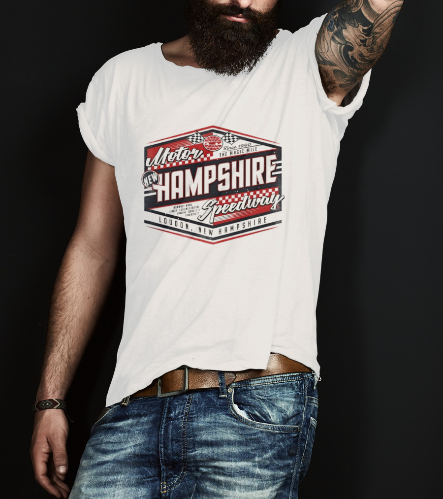 New Hampshire Motor Speedway The Magic Mile Since 1990 Loudon New Hampshire T-Shirt