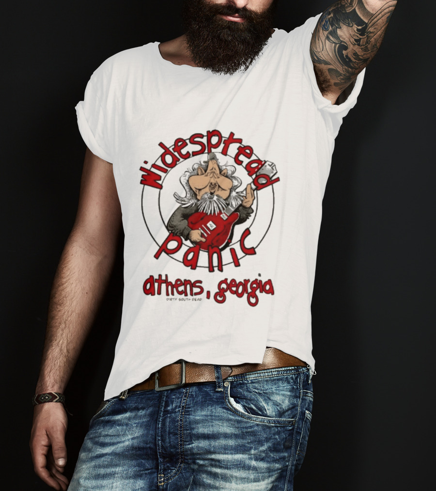Widespread Panic Athens Georgia Spreadneck Dirty South Dead Gourmet T-Shirt