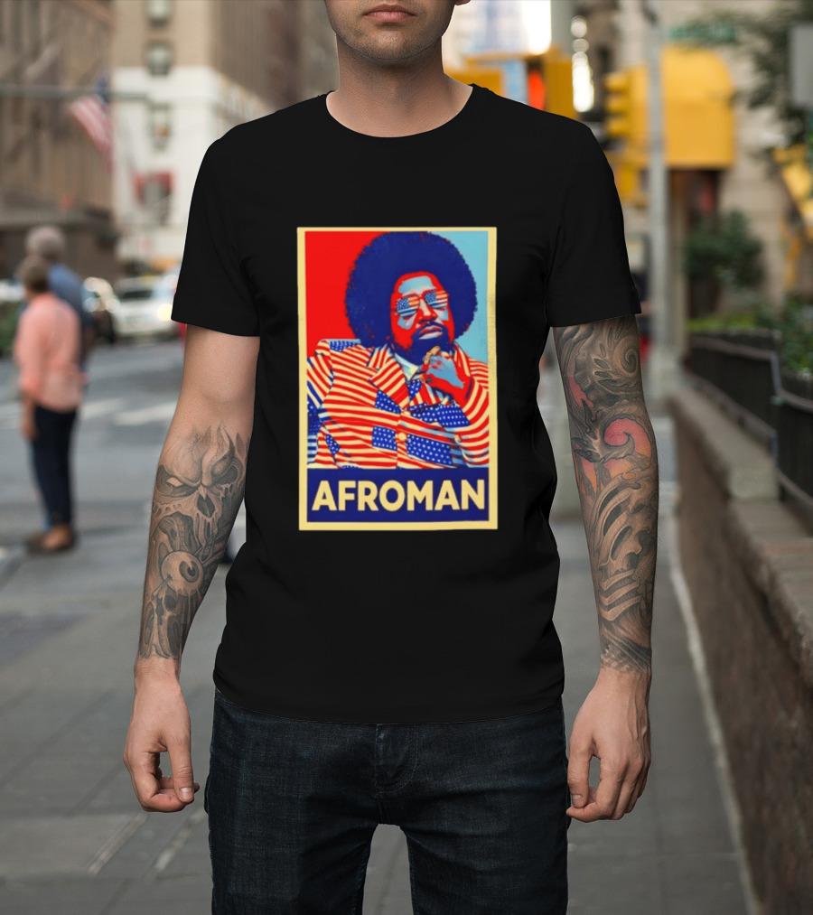 Afroman American Flag Glass Hope 2026 T-Shirt