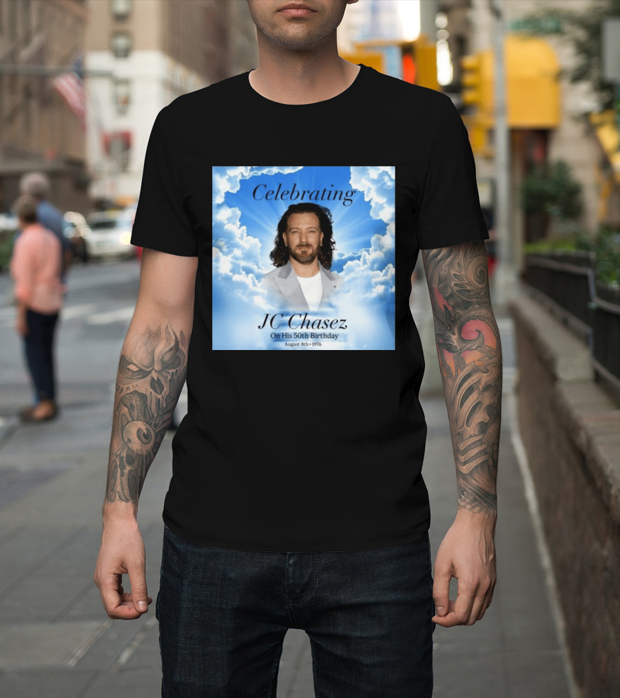 Celebrating JC Chasez On His 50th Birthday August 8th 1976 T-Shirt