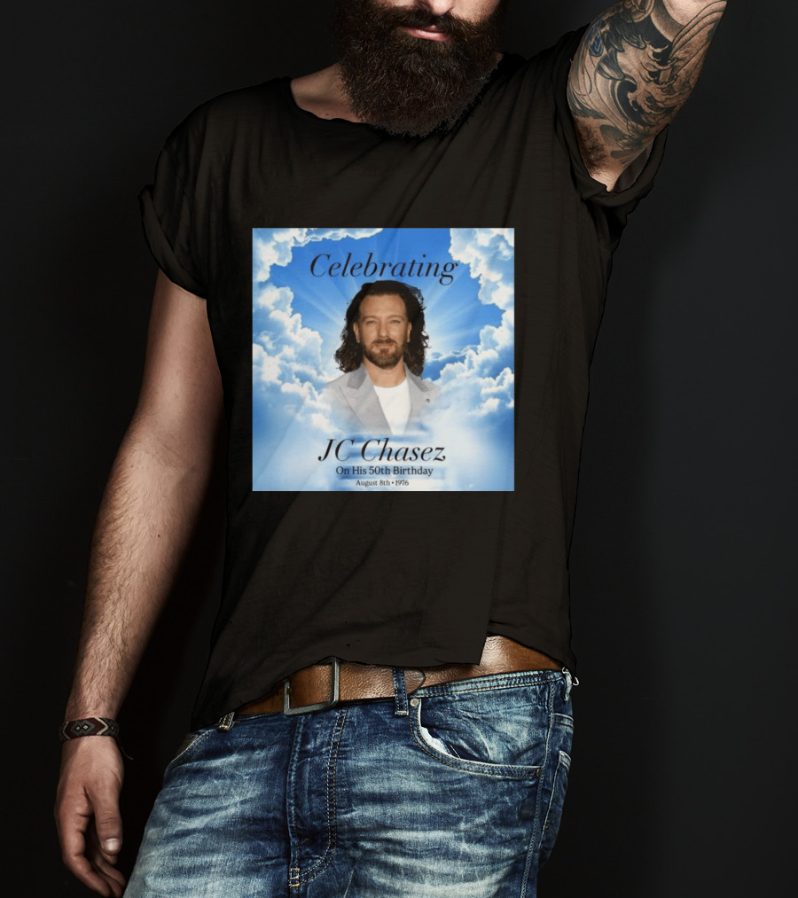 Celebrating JC Chasez On His 50th Birthday August 8th 1976 T-Shirt