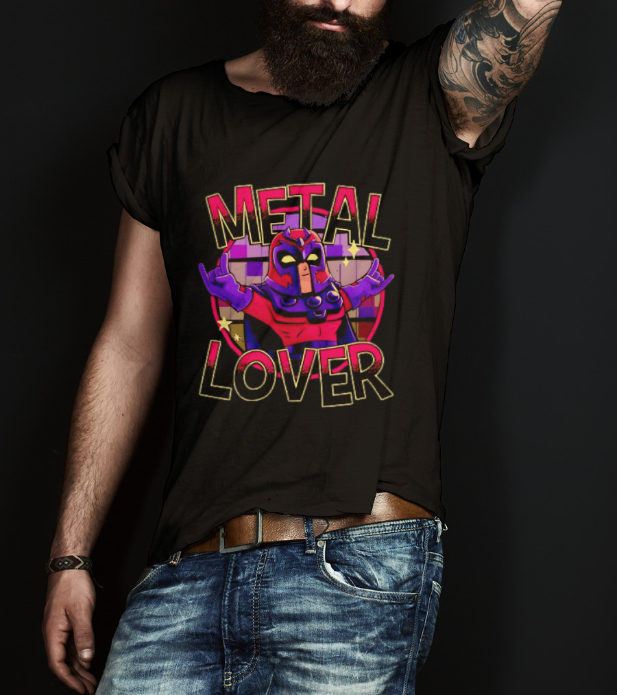 Magneto Metal Lover Marvel X Men Comic Book T-Shirt