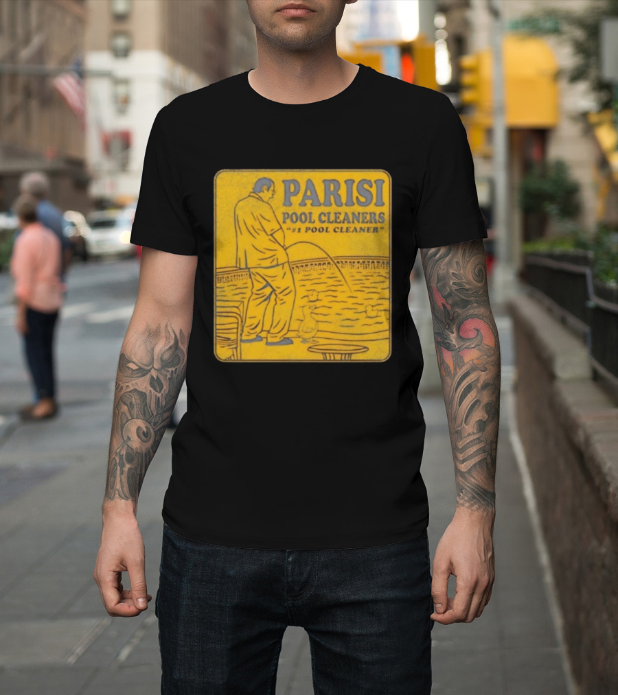 Parisi Pool Cleaners "#1 Pool Cleaner" Vintage Humorous T-Shirt
