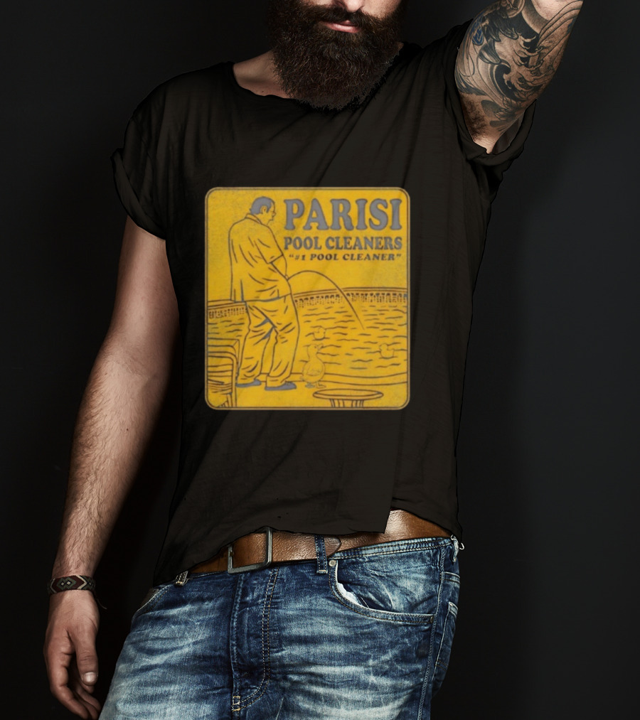 Parisi Pool Cleaners "#1 Pool Cleaner" Vintage Humorous T-Shirt