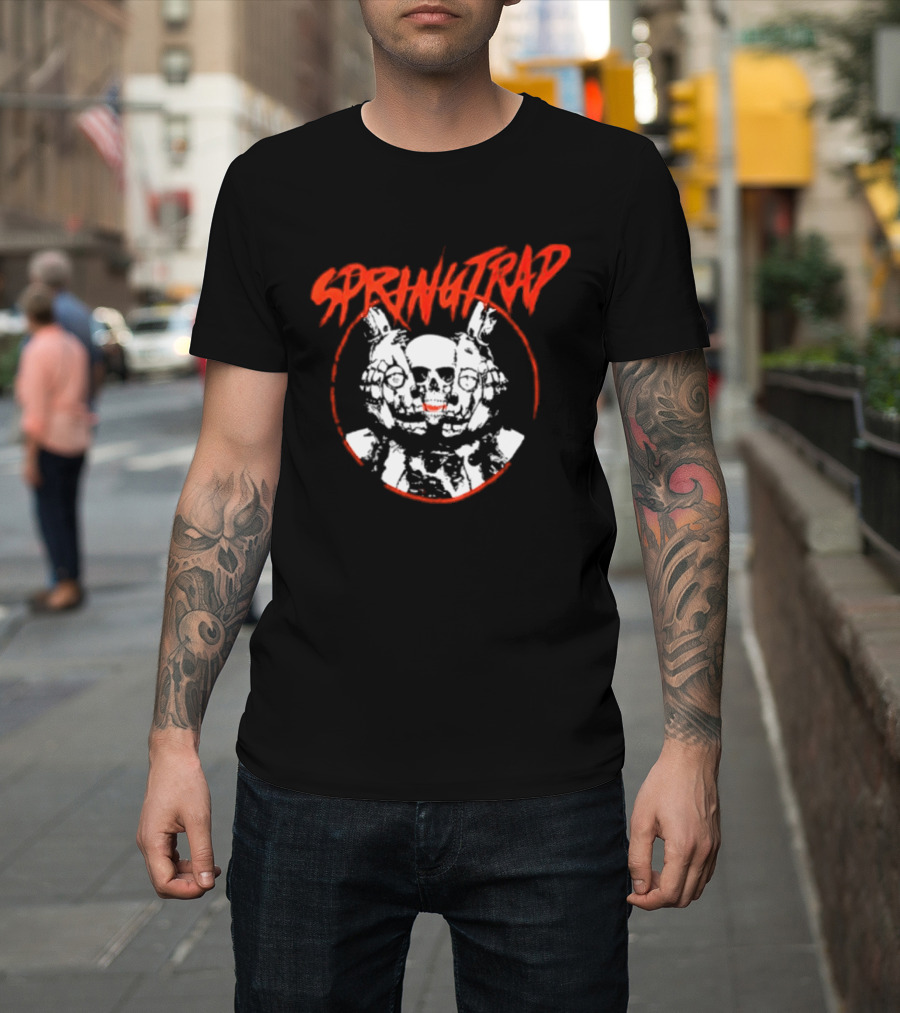 Five Nights At Freddy's Springtrap Horror Character Fan T-Shirt