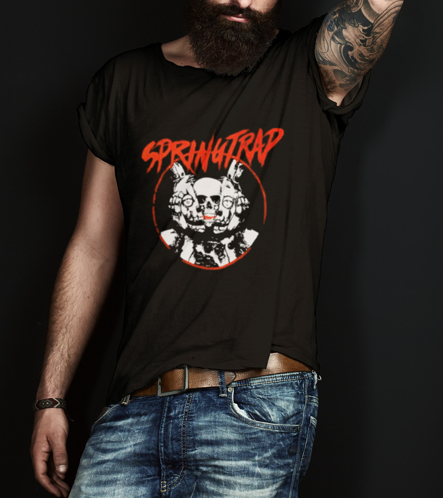 Five Nights At Freddy's Springtrap Horror Character Fan T-Shirt