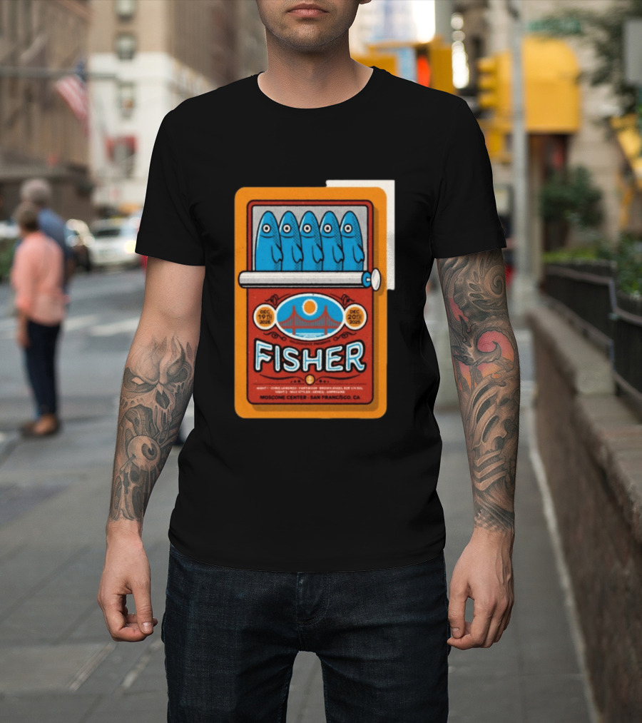 Fisher Moscone Center San Francisco December 19 20 2025 Vintage Pop T-Shirt