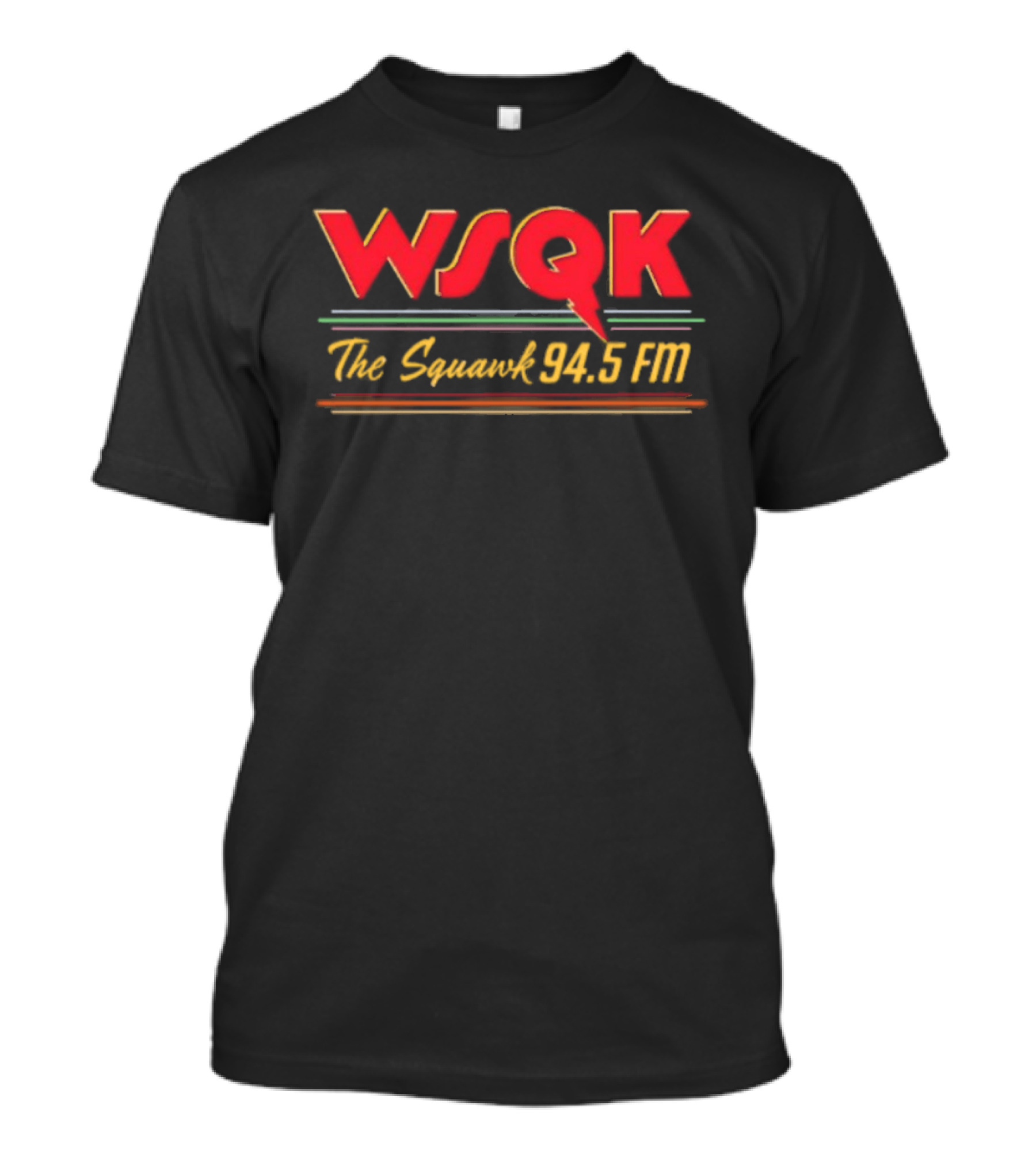 WSQK The Squawk 94.5 FM Stranger Things 84 T-Shirt