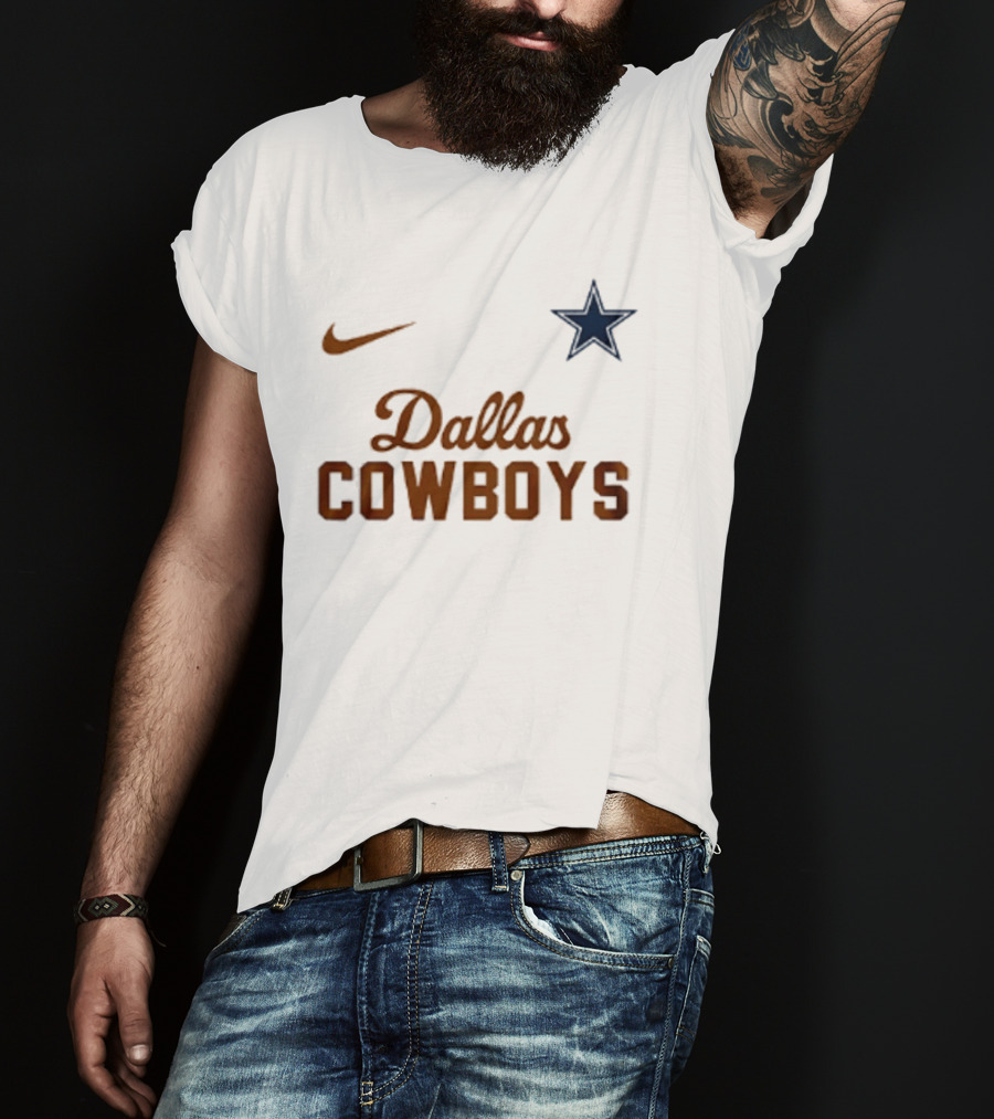Dallas Cowboys Nike Star Collaboration Football Fan T-Shirt