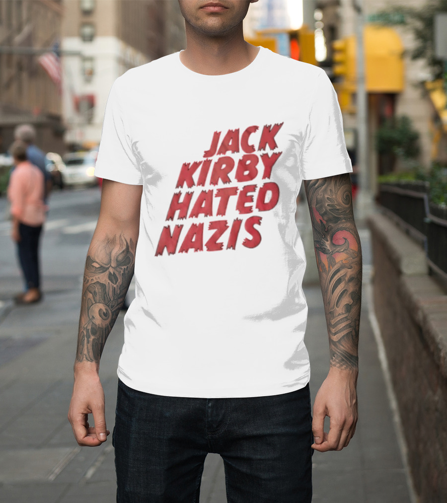 Jack Kirby Hated Nazis Limited Edition T-Shirt