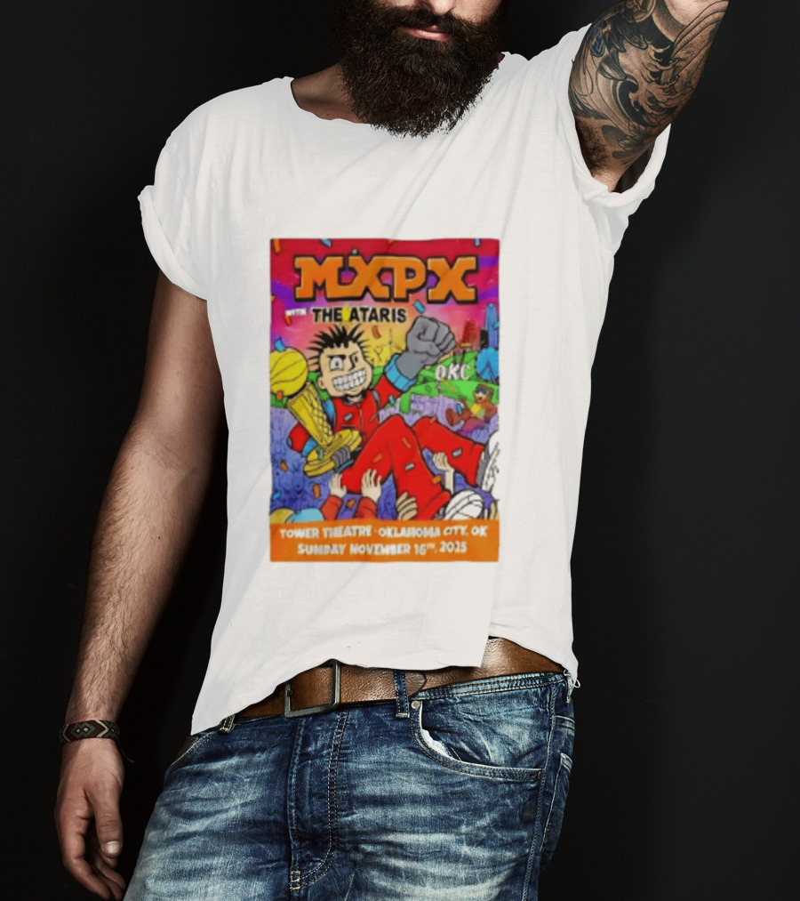Mxpx With The Ataris Tower Theatre Oklahoma City November 16 2025 T-Shirt