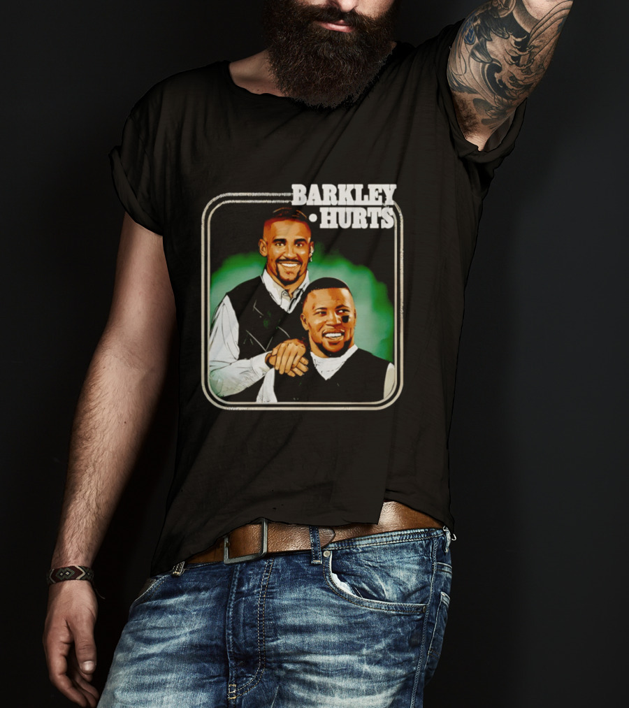 Barkley Hurts Philadelphia Eagles Comedy Show Parody 90s T-Shirt