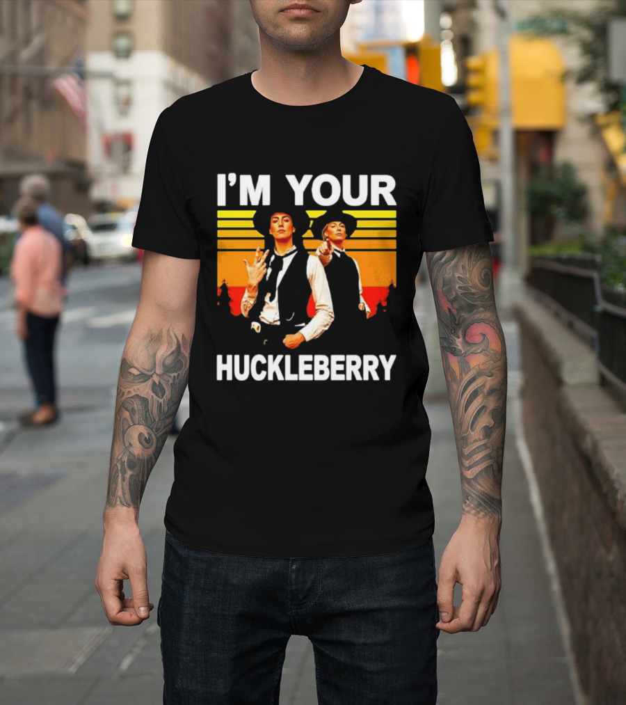 Caitlin Clark Sophie Cunningham I'm Your Huckleberry Western Movie Cowboy T-Shirt