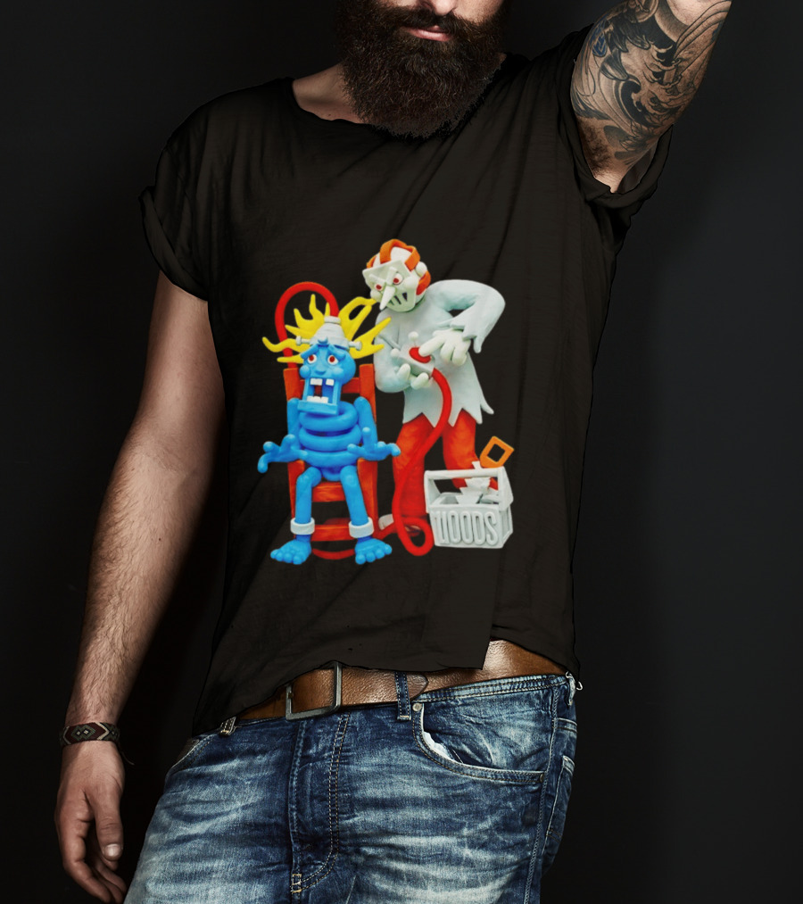 Friday The 13th Jason Voorhees Electrocution Scene Woods T-Shirt