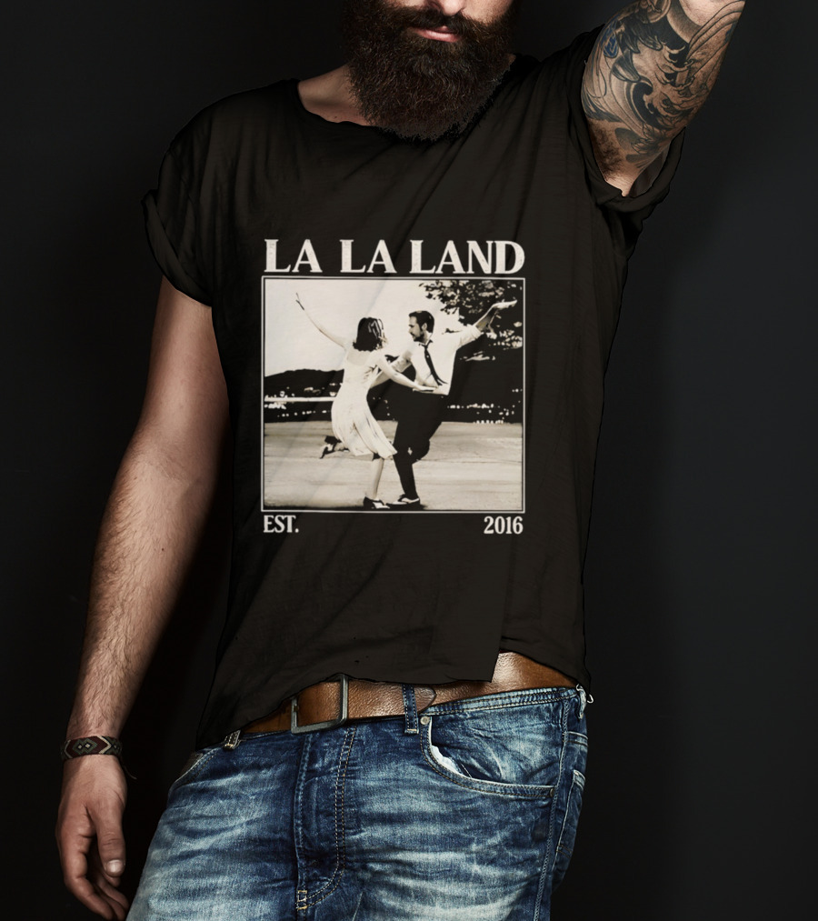 La La Land Est 2016 Dance Scene Emma Stone Ryan Gosling T-Shirt