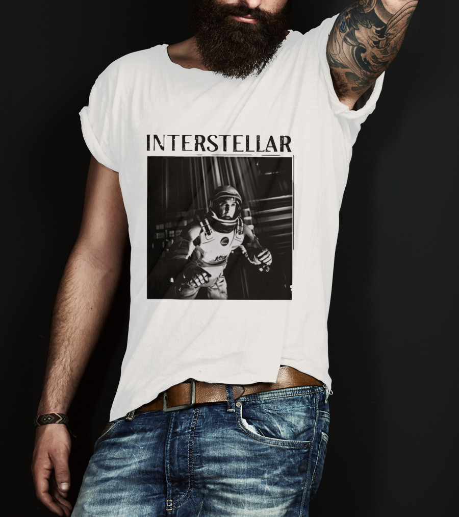 Interstellar 2014 Matthew McConaughey Spacesuit Scene T-Shirt
