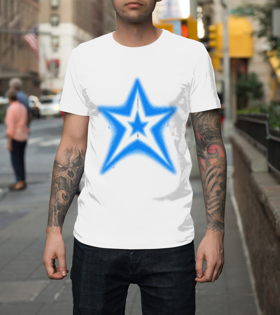 Karol G Store Matadora Zip Blue Star Starfish T-Shirt