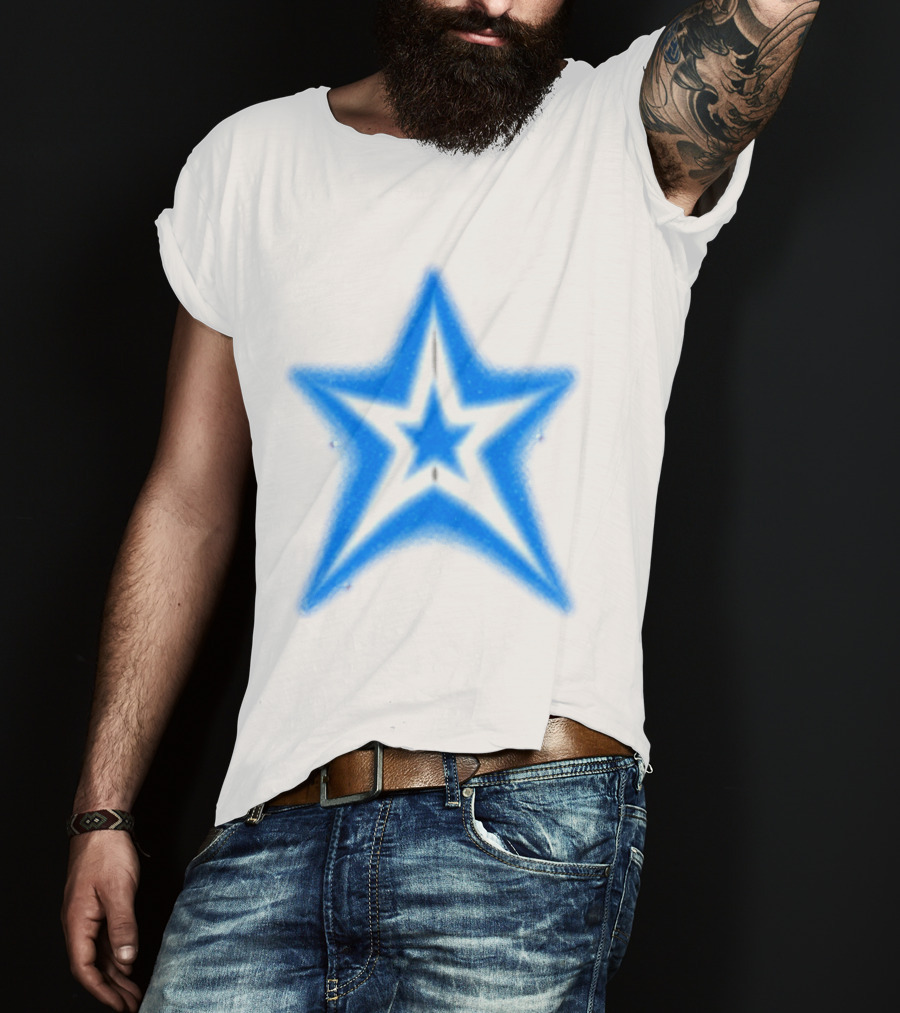 Karol G Store Matadora Zip Blue Star Starfish T-Shirt