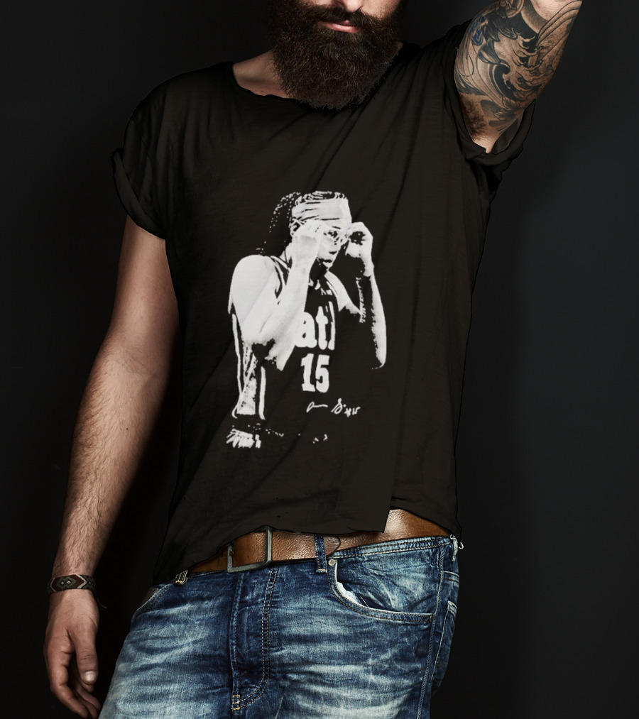 Allisha Gray Number 15 Goggles Gesture T-Shirt