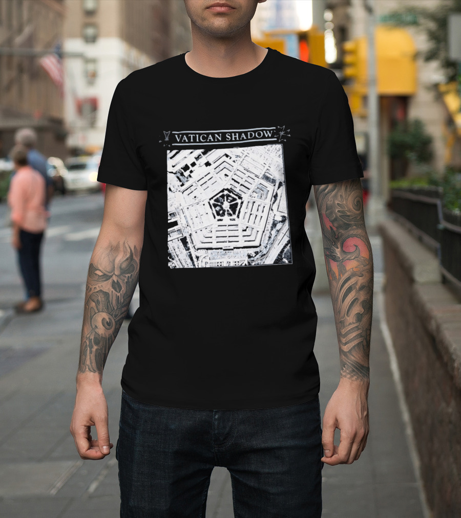 Vatican Shadow Pentagon Iconoclastic Industrial Electronic T-Shirt