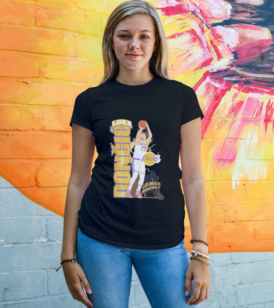 Los Angeles Lakers Luka Dončić Basketball 77 T-Shirt