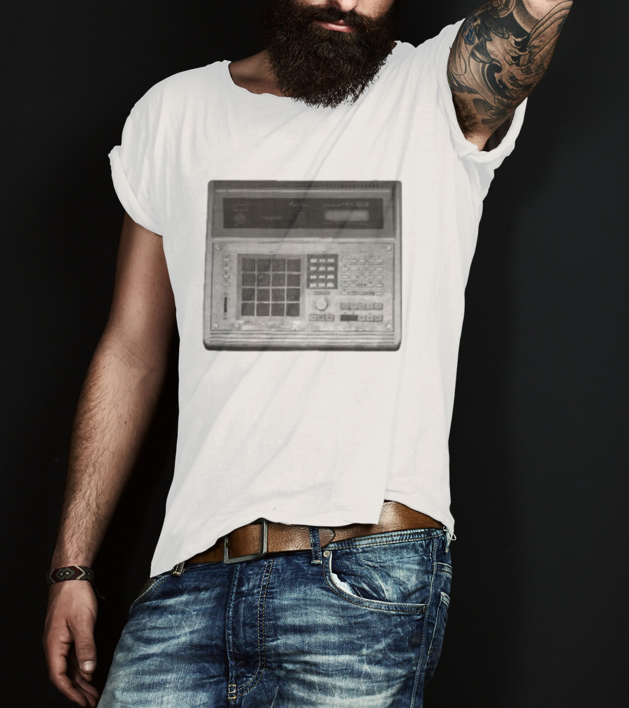 DJ Shadow Store Mo'wax Akai MPC Sequencer White T-Shirt
