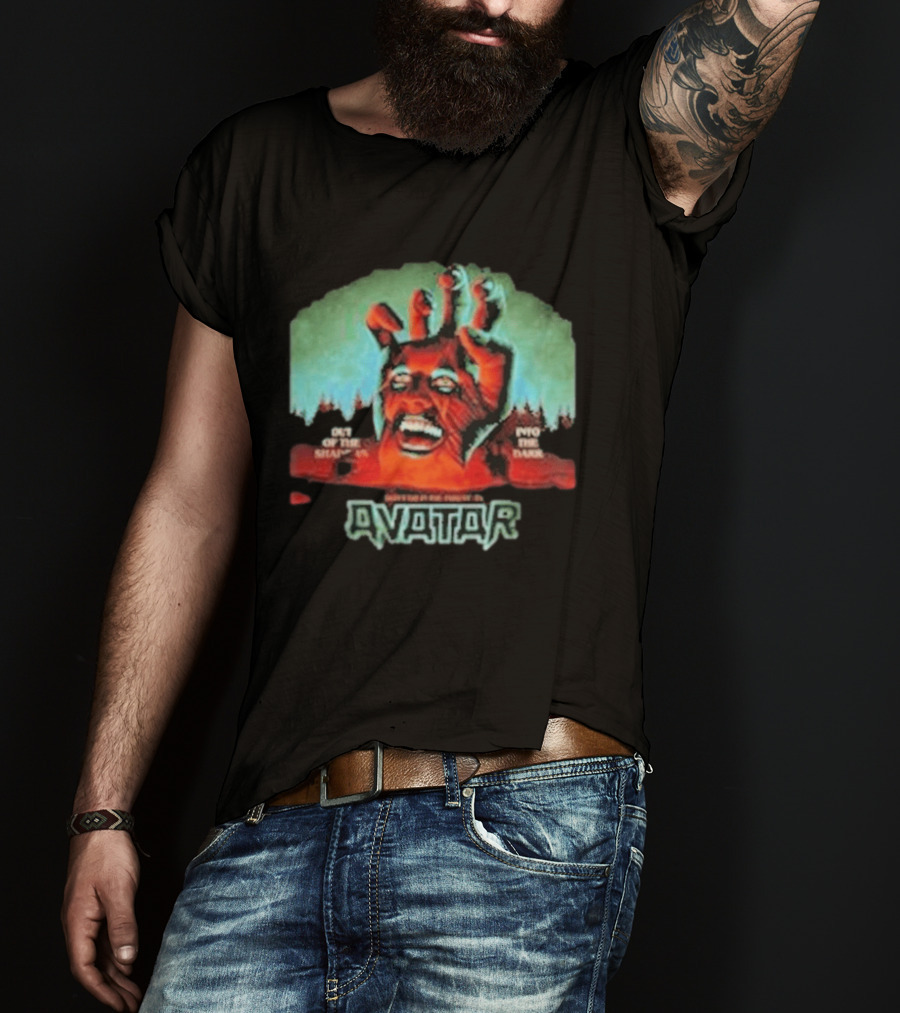 Avatar Band 2027 Tour Don't Go In The Forest Out Of The Shadows Into The Black T-Shirt