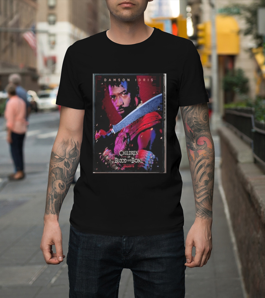 DAMSON IDRIS Children Of Blood And Bone January 15 T-Shirt