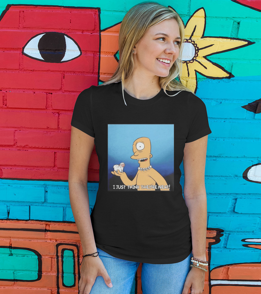 Odyssey The Cyclops I Just Think They're Neat Funny Cartoon T-Shirt