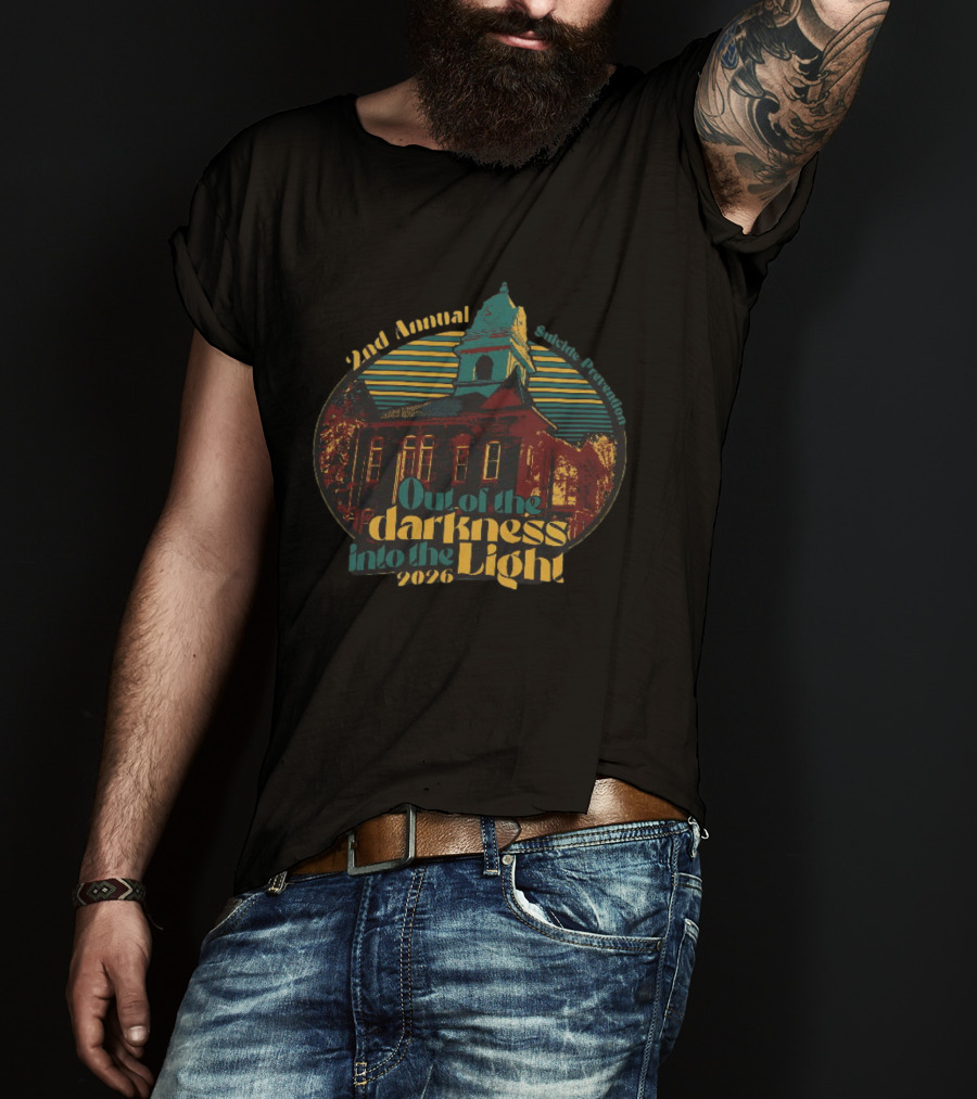 2nd Annual Suicide Prevention Out Of The Darkness Into The Light 2026 T-Shirt