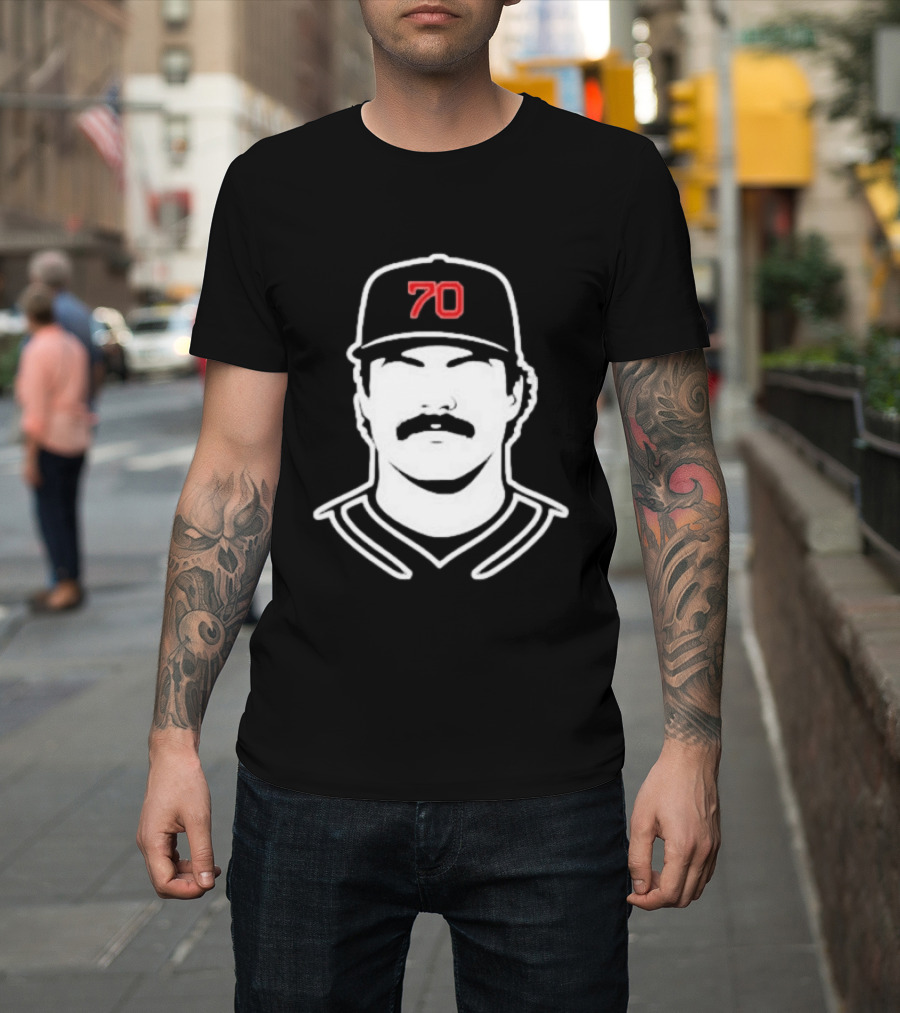 Payton Tolle Number 70 Baseball Boston Red Sox T-Shirt