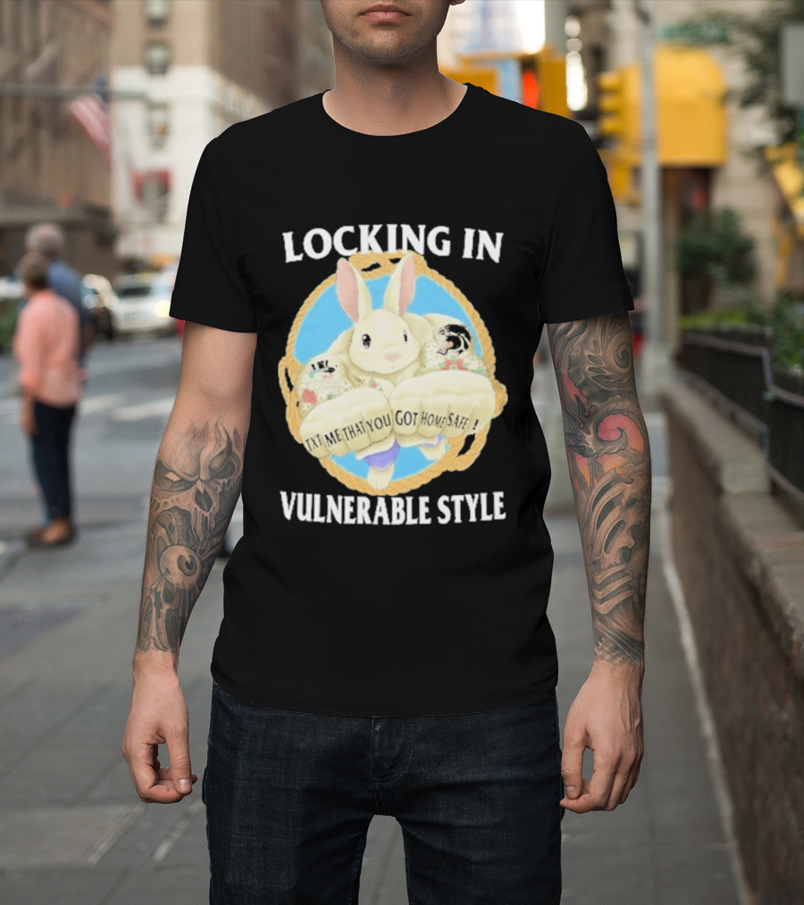 Locking In Vulnerable Style Rabbit T-Shirt