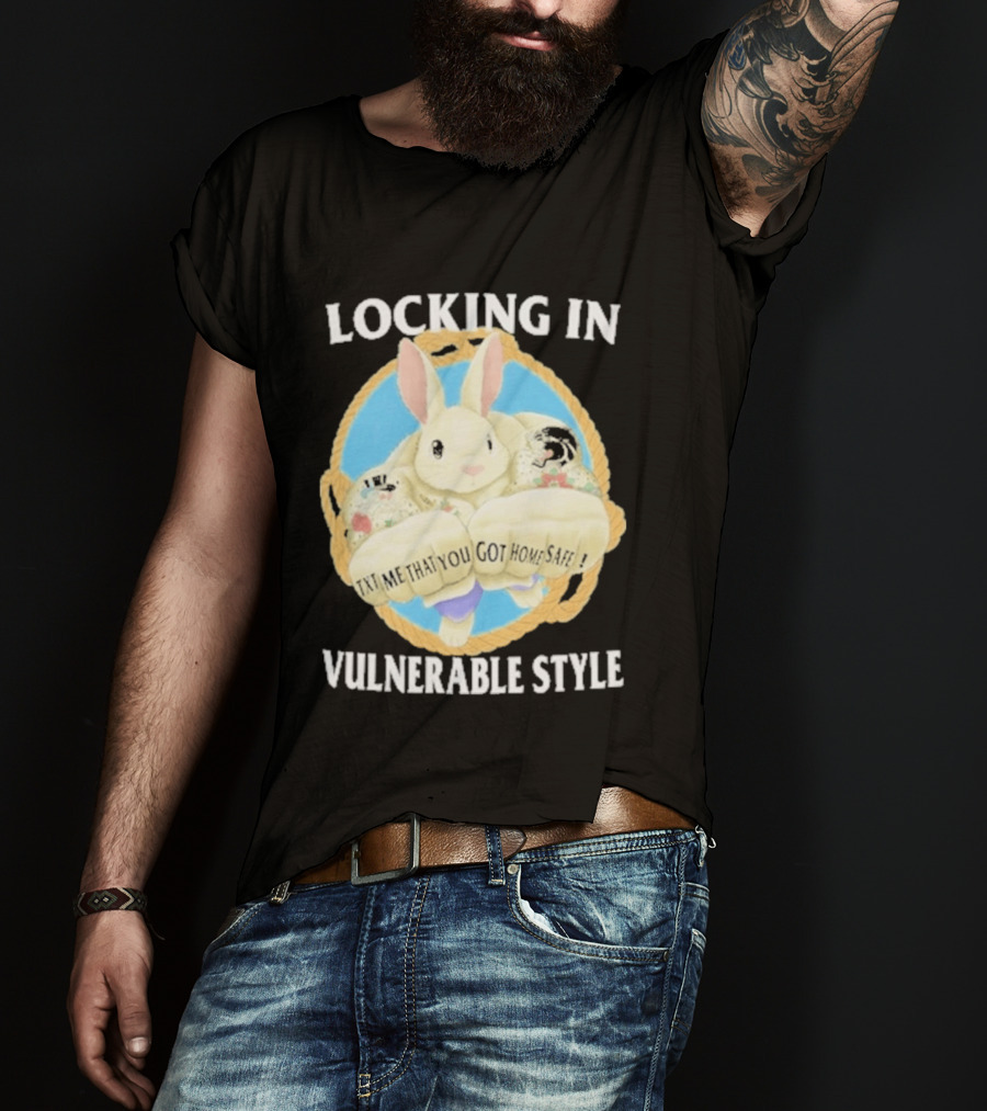 Locking In Vulnerable Style Rabbit T-Shirt