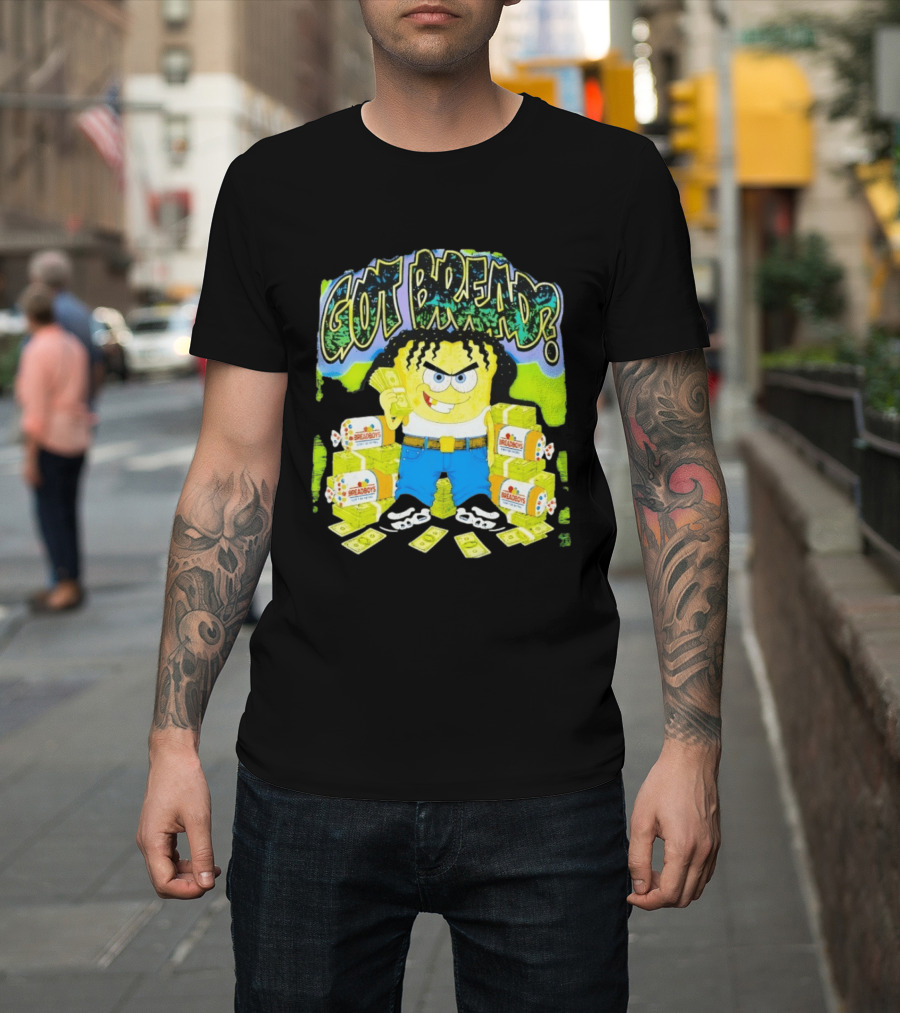 Got Bread Breadboys Cash Stacks And Cartoon Dollar Blocks T-Shirt